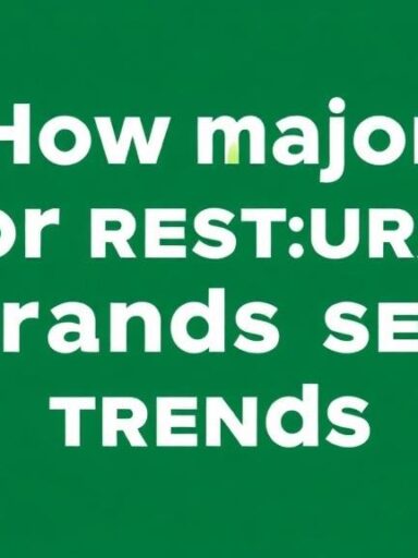 Wie große Gastronomie-Marken Trends setzen.