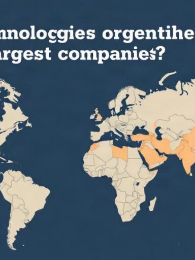 Welche Technologien die größten Unternehmen antreiben
