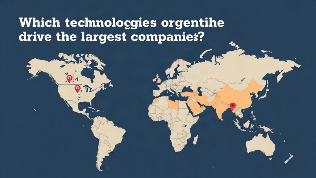 Welche Technologien die größten Unternehmen antreiben